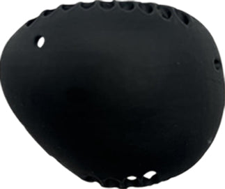 Large Comfort Eye Patch in black with a shaped design for comfortable eye coverage